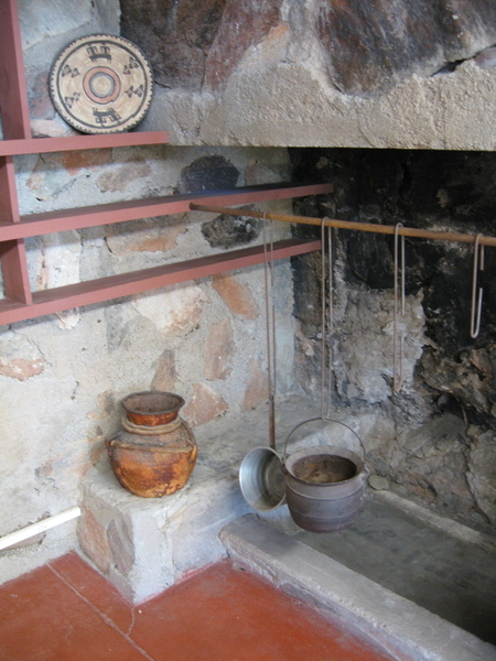 Frank Lloyd Wright's Fireplace  Taliesen West