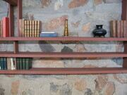 Frank Lloyd Wright's bookshelf Taliesen West