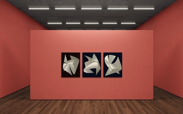 Essence of Being Series— on a red wall