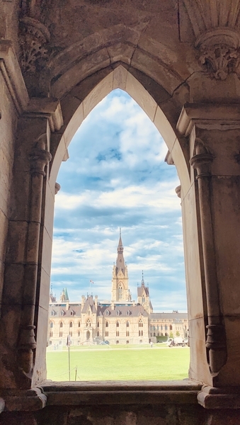 View from the East Block Parliament Hill